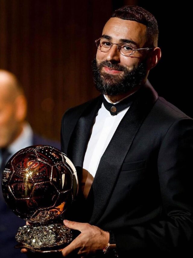 Karim Benzema Wins The Ballon d’Or 2022 (Player of the Year)